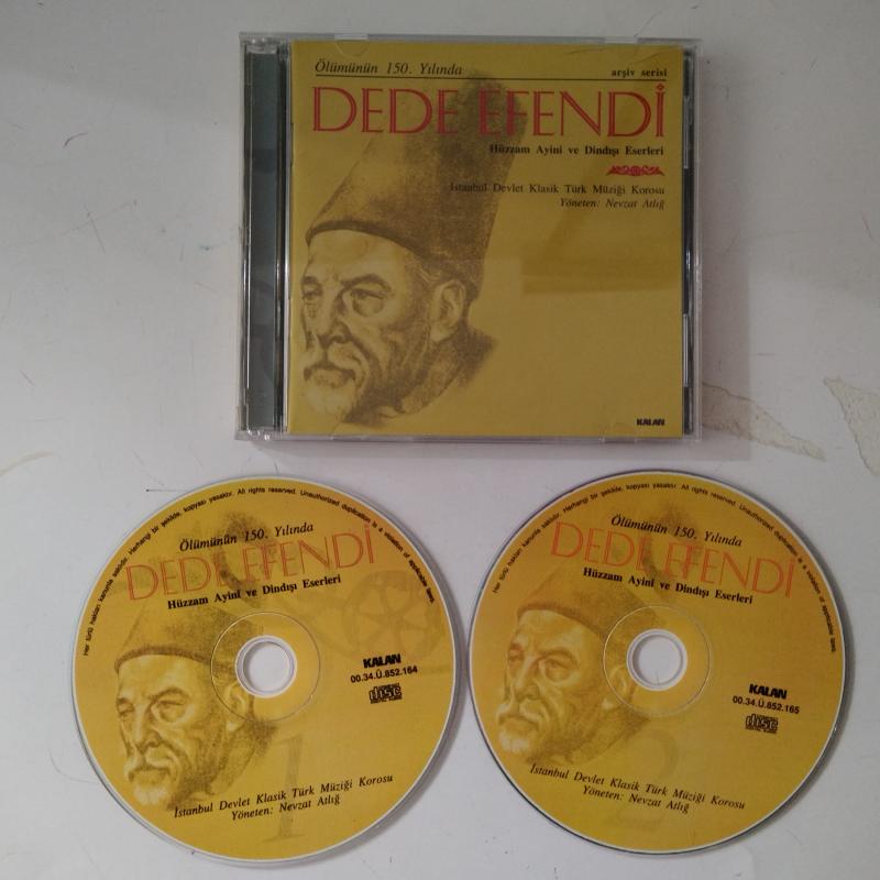 İstanbul Devlet Klasik Türk Müziği korosu / Dede Efendi –  2000 Türkiye Basım  -  2. El  2XCD  Albüm