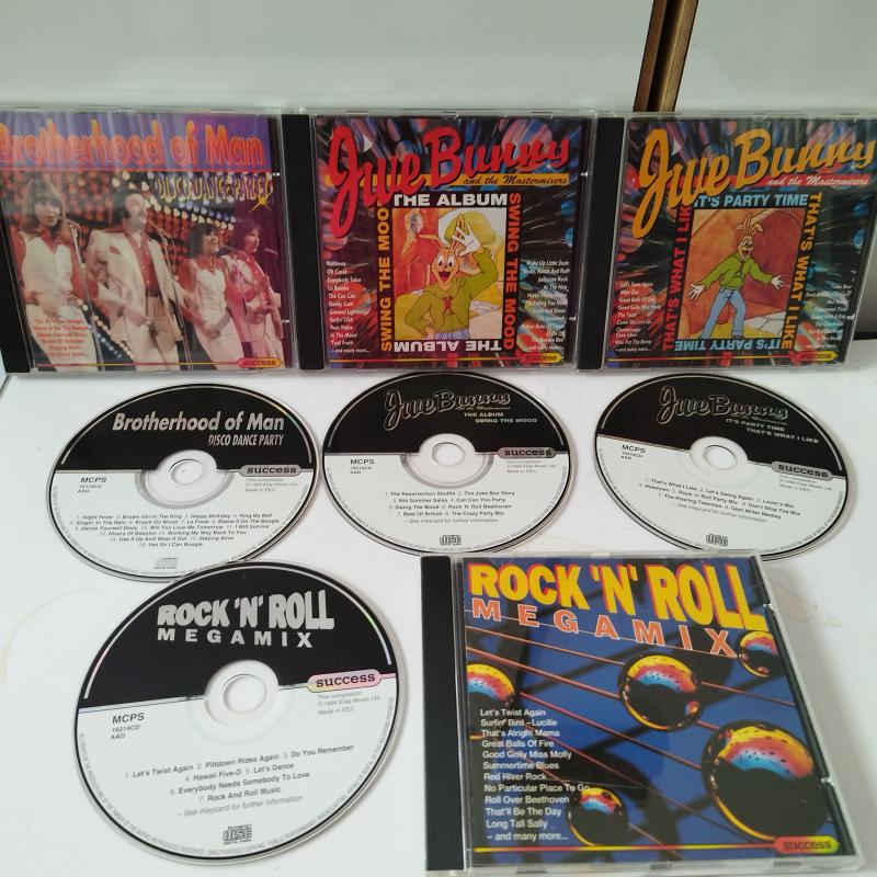 Its Party Time / Jive Bunny&The Mastermixers-Brotherhood of Man-The Rock’n Rollers- 2.El 4XCD Albüm