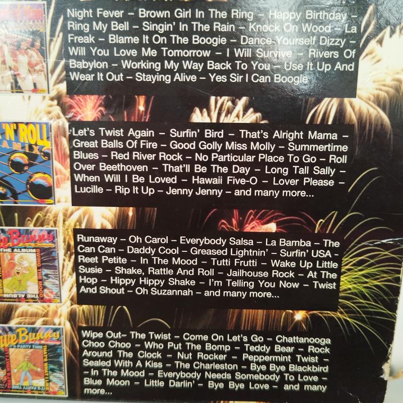 Its Party Time / Jive Bunny&The Mastermixers-Brotherhood of Man-The Rock’n Rollers- 2.El 4XCD Albüm