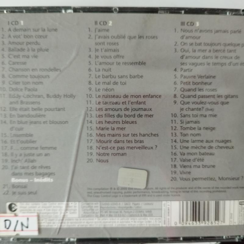 Adamo  ‎– Platinum Collection  –   2005 Belçika  Basım  -  2. El  3XCD  Albüm