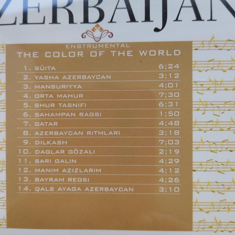 Dünya Müzikleri  / Azerbaijan-Azerbaycan   / Sabir Rizayev –   2004 Türkiye Basım  -  2. El  CD  Albüm