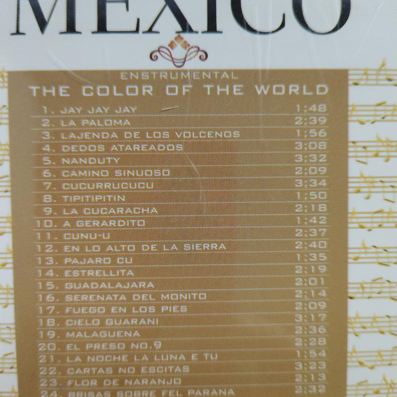 Dünya Müzikleri  / Mexico   / Luis Mampaso –   2004 Türkiye Basım  -  2. El  CD  Albüm