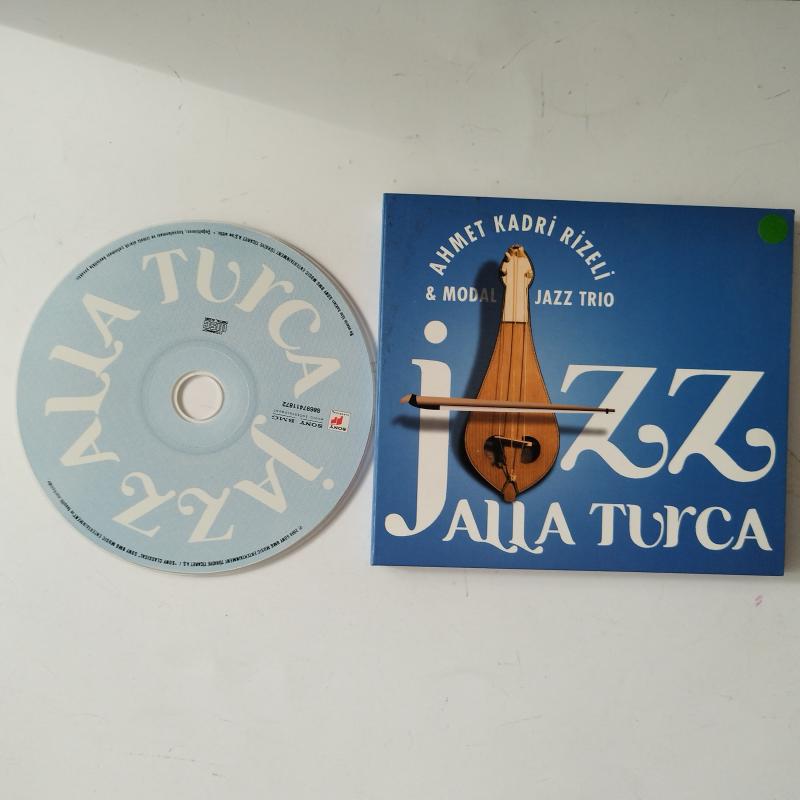 Ahmet Kadri Rizeli & Modal jazz trio ‎–  Jazz Alla Turca –  2008 Türkiye Basım  -  2. El CD Albüm