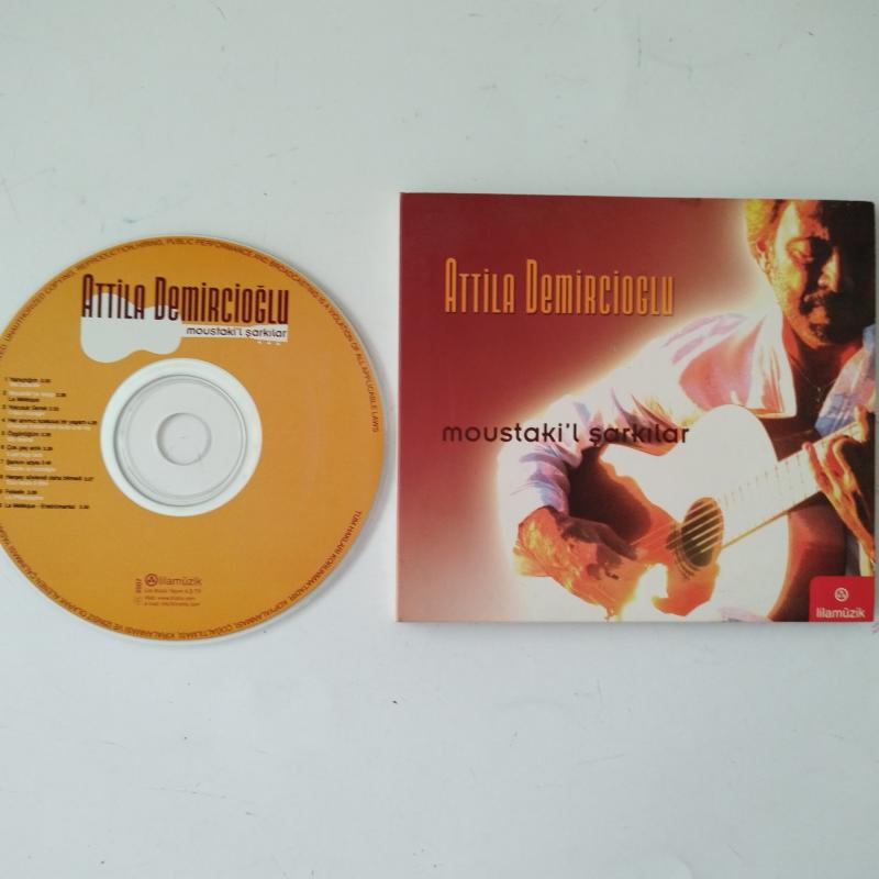 Moustaki’l Şarkılar -  Attila Demircioğlu  –   2007 Türkiye Basım  -  2. El  CD Albüm