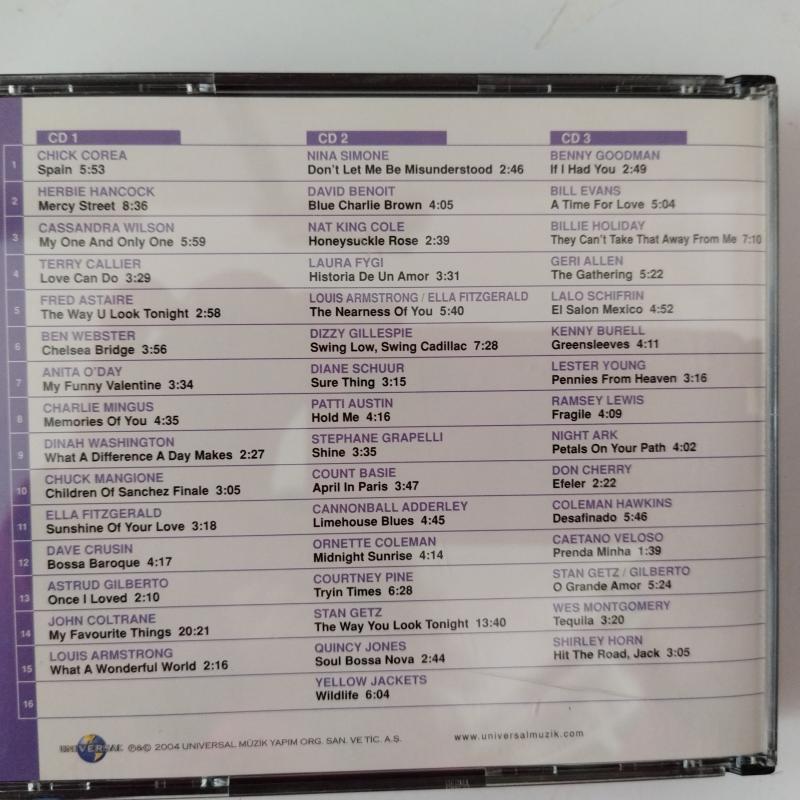 46 Greatest Jazzy Tunes Of All Times –   2004 Türkiye Basım  -  2. El 3XCD  Albüm