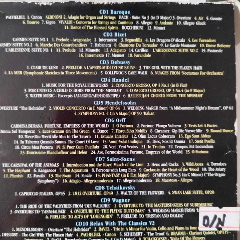 Spectacular Classics  -   2003 İngiltere  Basım - 2. El  10xCD Box Albüm