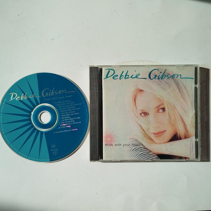 Debbie Gibson – Think With Your Heart – 1995 Avrupa Basım - 2. El CD Albüm
