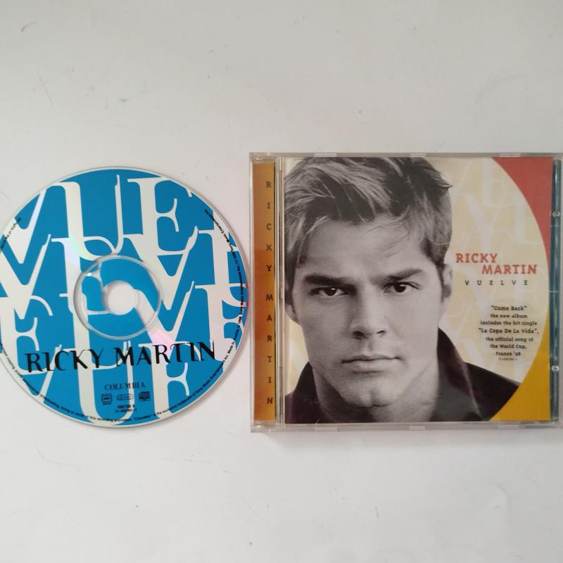 Ricky Martin – Vuelve – 1998 Avusturya Basım - 2. El CD Albüm