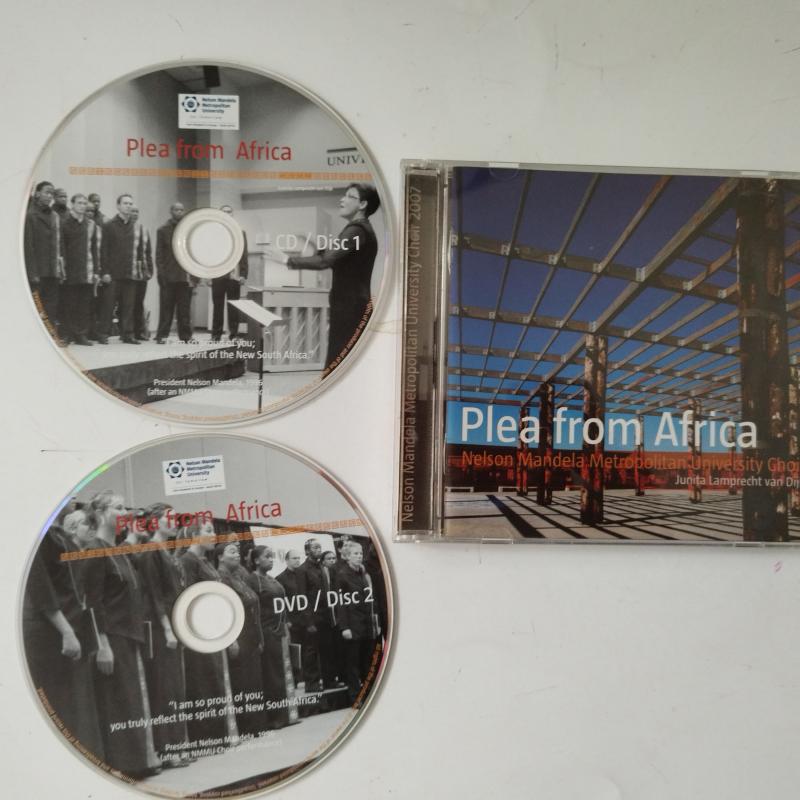 Plea from Africa / Nelson Mandela Metropolitan University Ghoir  -Güney Afrika Basım - 2. El  2XCD 