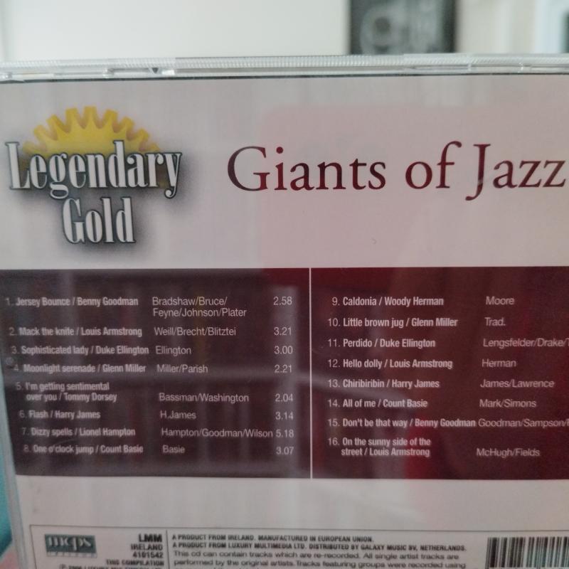 Giants of Jazz / Little Brown Jug    - 2006 Avrupa Basım - 2. El  CD Albüm