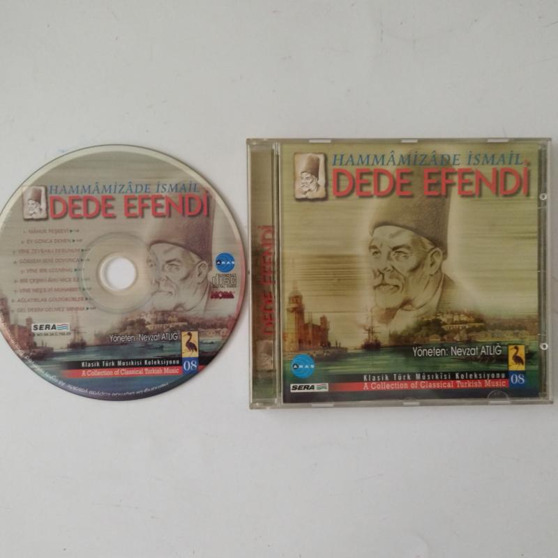 HAMMAMİZADE İSMAİL DEDE EFENDİ - YÖNETEN NEVZAT ATLIĞ - KLASİK TÜRK MUSIKİSİ KOLEKSİYONU 8 - 1994 TÜRKİYE  BASIM - 2EL  CD ALBÜM