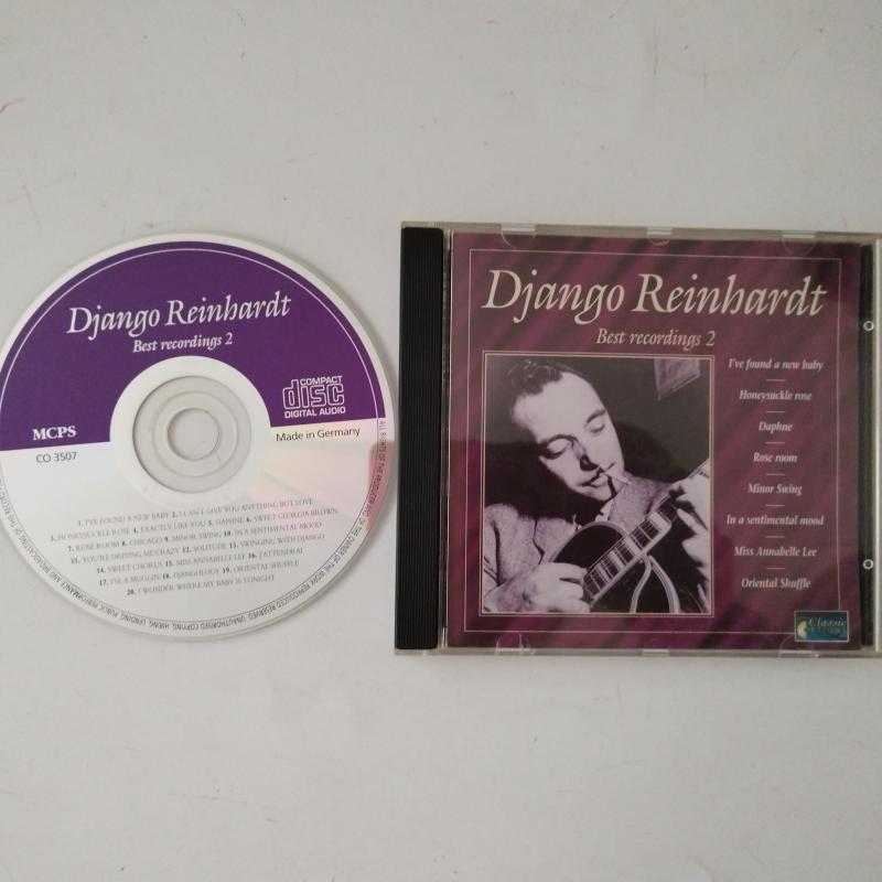 Django Reinhardt – Best Recordings 2 - Almanya Basım 2. El CD Albüm