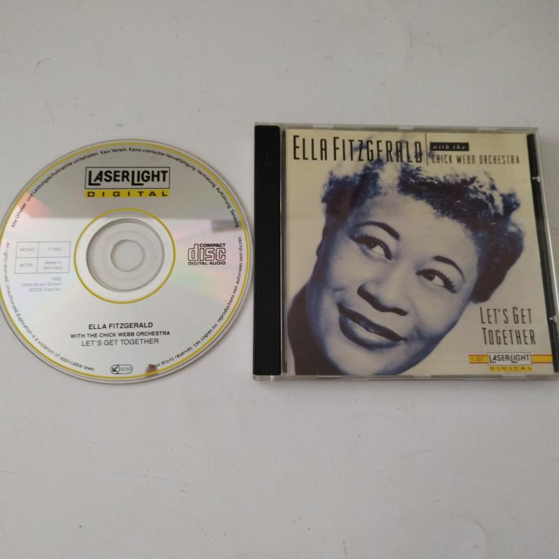 Ella Fitzgerald With The Chick Webb Orchestra – Let’s Get Together - Almanya Basım -2. El CD Albüm