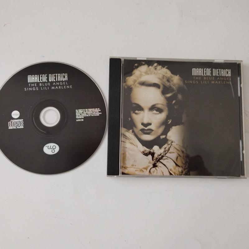 Marlene Dietrich – The Blue Angel Sings Lili Marlene - 2005 Avrupa Basım -2. El CD Albüm