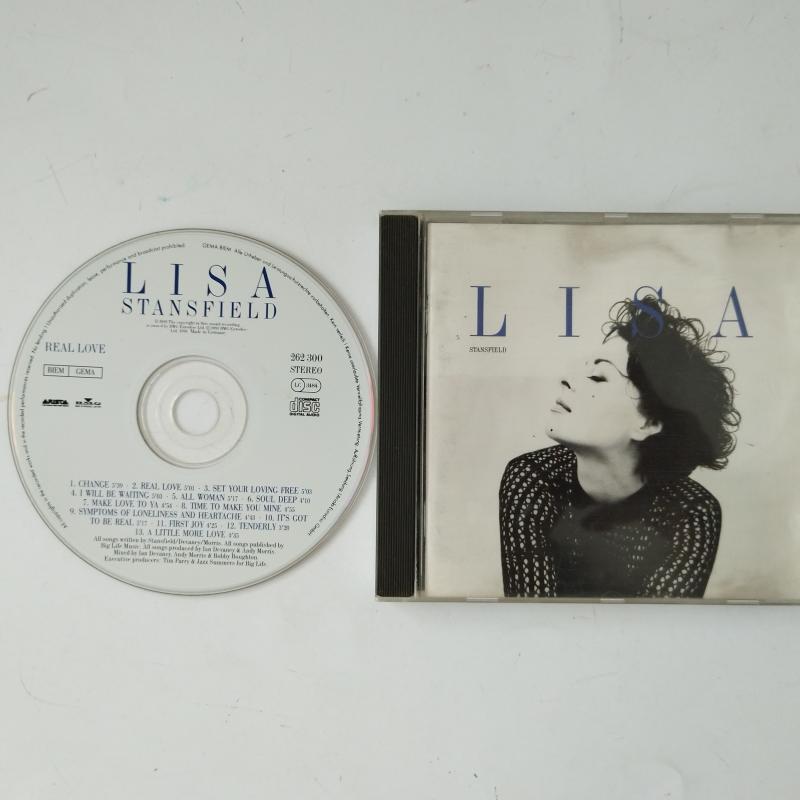 LISA STANSFIELD - REAL LOVE - 1991 ALMANYA BASIM CD ALBÜM