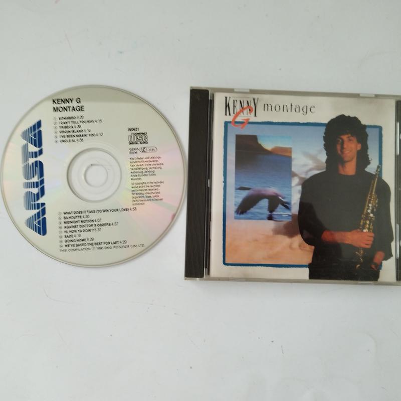 Kenny G – Montage - 1990 Almanya Basım - 2. El CD Albüm