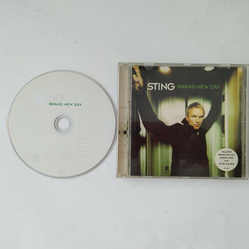 STING - BRAND NEW DAY - ALBÜM CD - 1999 AVRUPA BASIM ( DESERT ROSE BU ALBÜMDE )