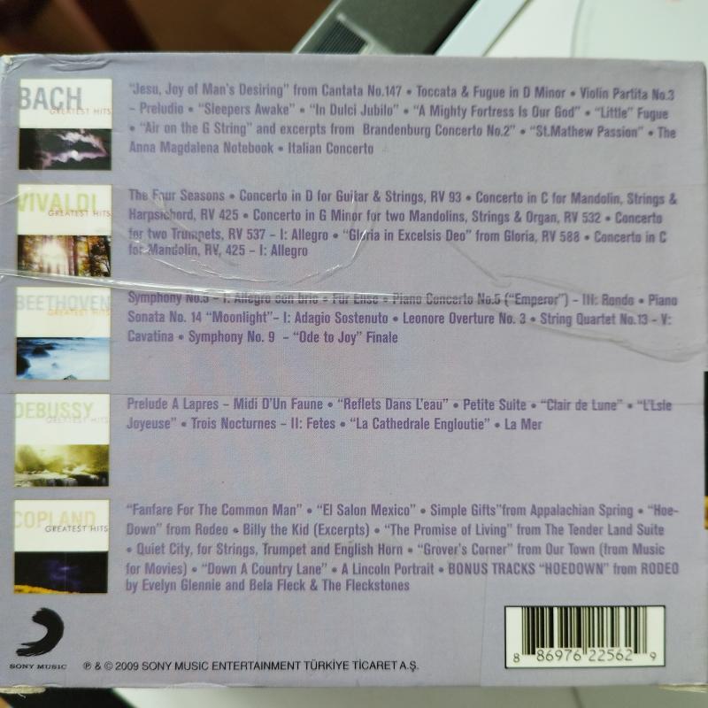 Cafe Classics vol 2  -  2009 Türkiye Basım - 2. El 5xCD Box set