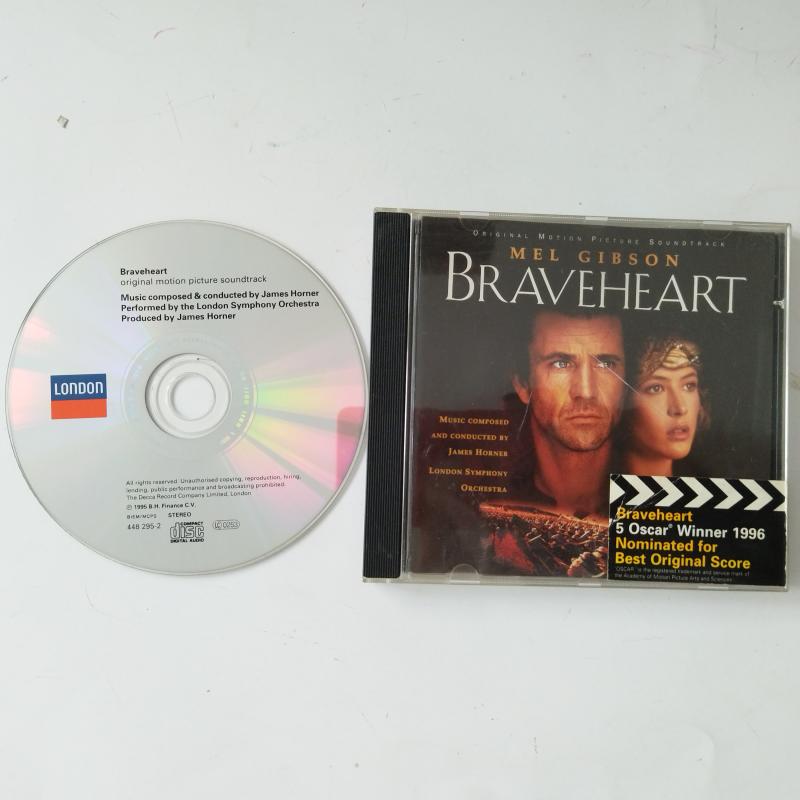 Braveheart (Original Motion Picture Soundtrack) - 1995 Almanya Basım - 2. El CD Albüm