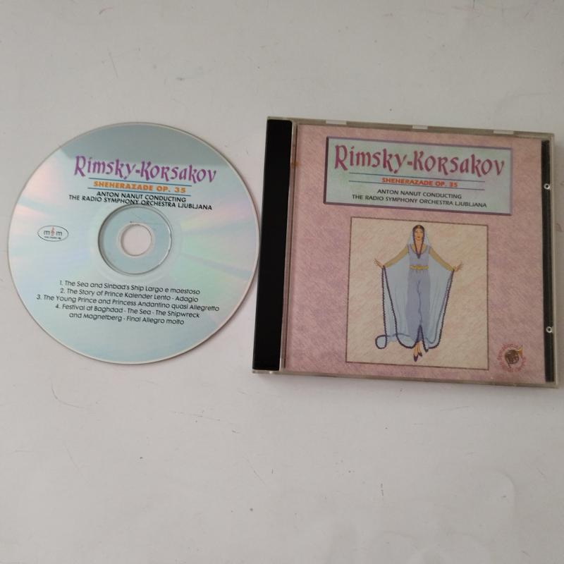 Nikolai Rimsky-Korsakov, The Radio Symphony Orchestra LJubljana, Anton Nanut ‎– Scheherazade Op.35 -  1996 Türkiye Basım - 2. El CD Albüm