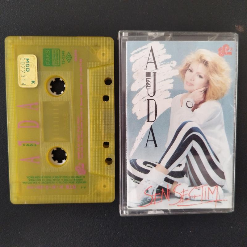 Ajda – Seni Seçtim – 1991 Türkiye Basım Kaset Albüm