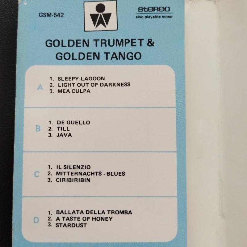 Golden Trumpet Golden Tango /  The Royal Grand Orchestra  –    Yurtdışı Basım  Kaset