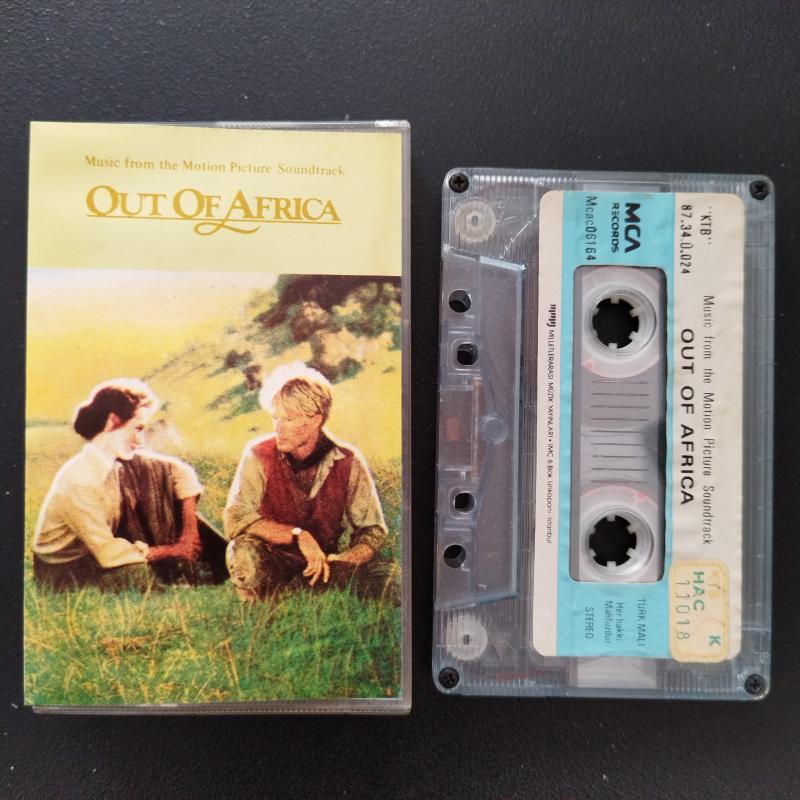 John Barry – Out Of Africa ( Soundtrack) – 1987 Türkiye Basım Kaset