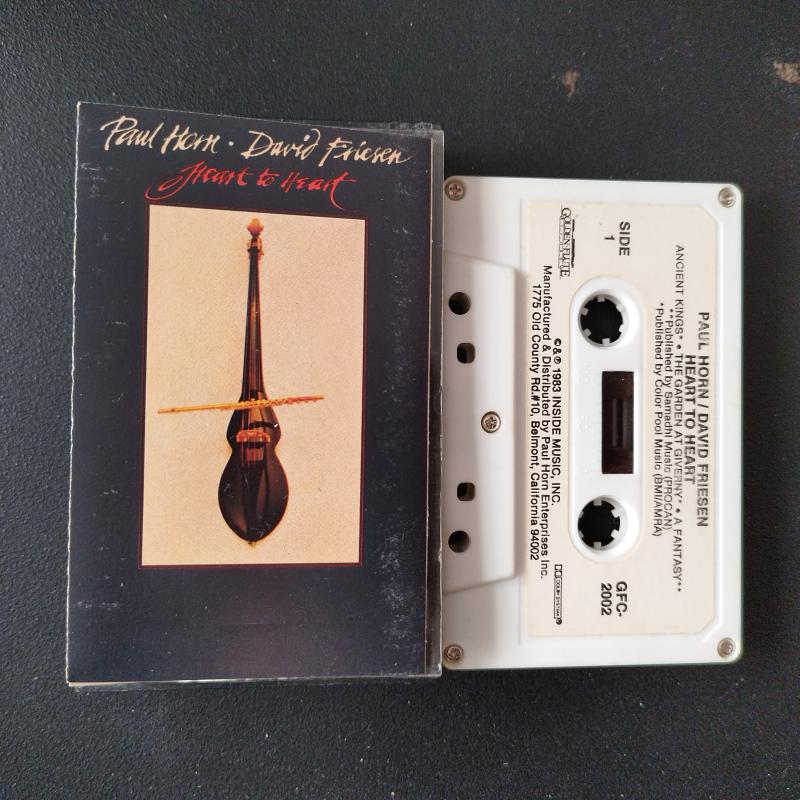 Paul Horn • David Friesen – Heart To Heart – 1983 Amerika Basım Kaset