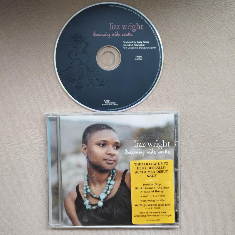 Lizz Wright – Dreaming Wide Awake - 2005 Avrupa Basım - 2. El CD Albüm