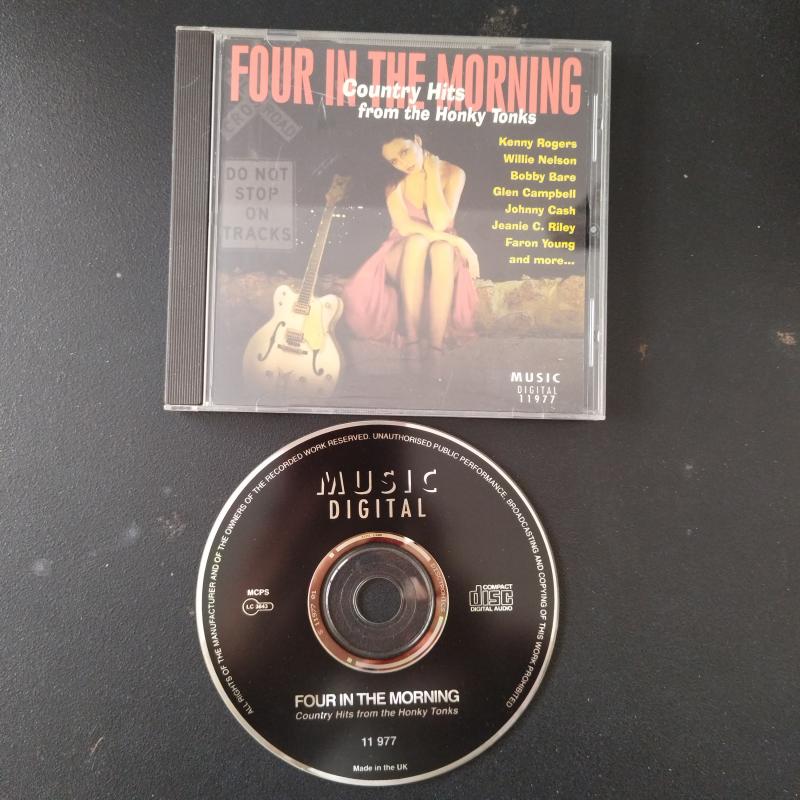 Four In The Morning -  Country Hits From Honky Tonks -  1996 İngiltere Basım - 2. El CD Albüm