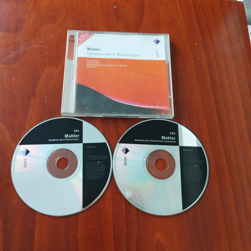 Mahler - Susan Chilcott, Violeta Urmana , Kazushi Ono – S - 2003 Avrupa Basım - 2. El 2XCD