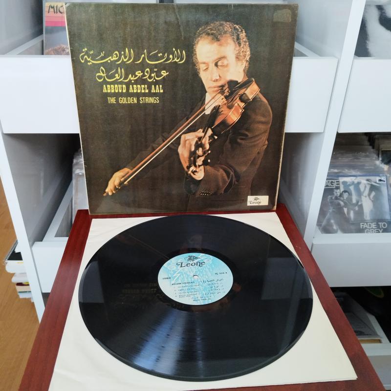 Aboud Abdel Al – The Golden Strings - Türkiye Dönem Basım Albüm - 33 lük LP Plak