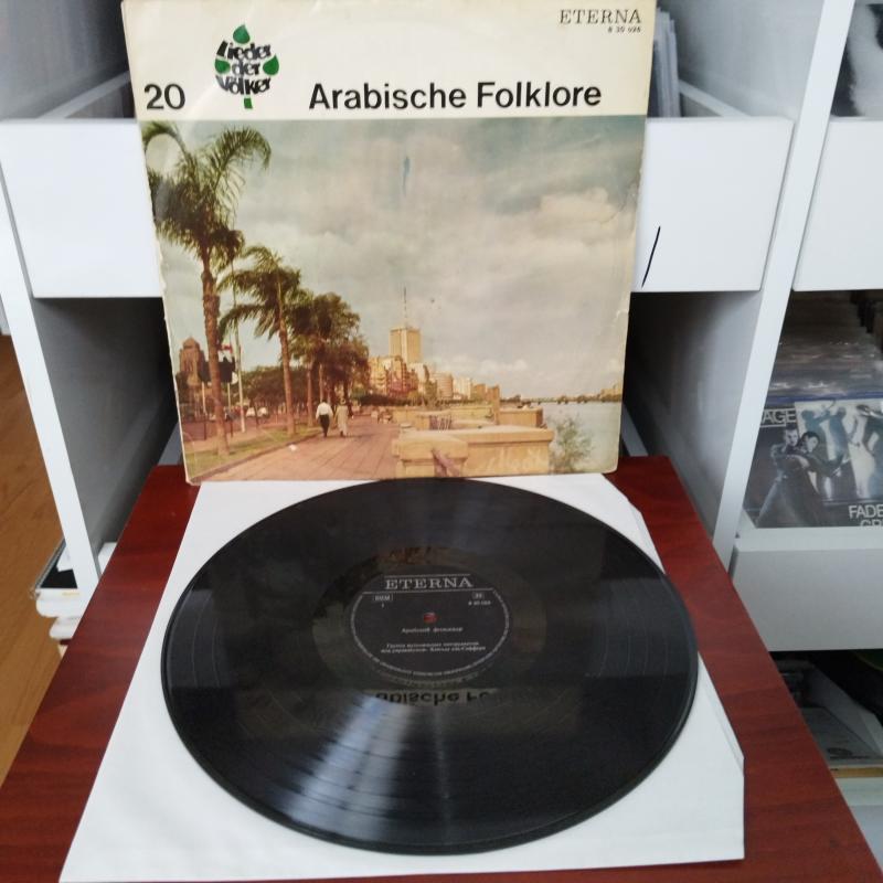 Arabische Folklore - 1968 German Democratic Republic (GDR) Dönem Basım Albüm - 33 lük LP Plak