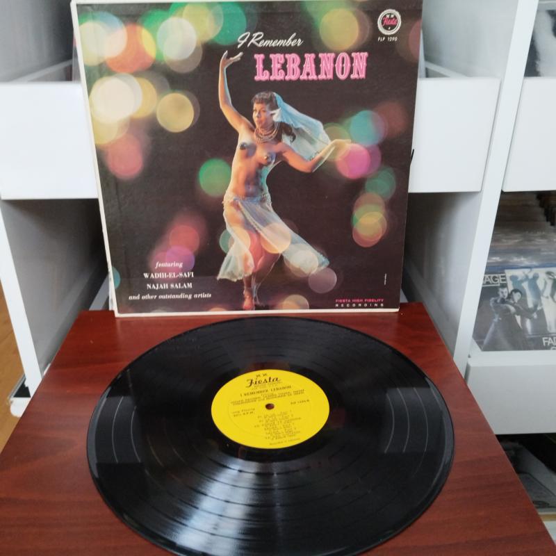 I Remember Lebanon - 1961 Amerika Dönem Basım Albüm - 33 lük LP Plak