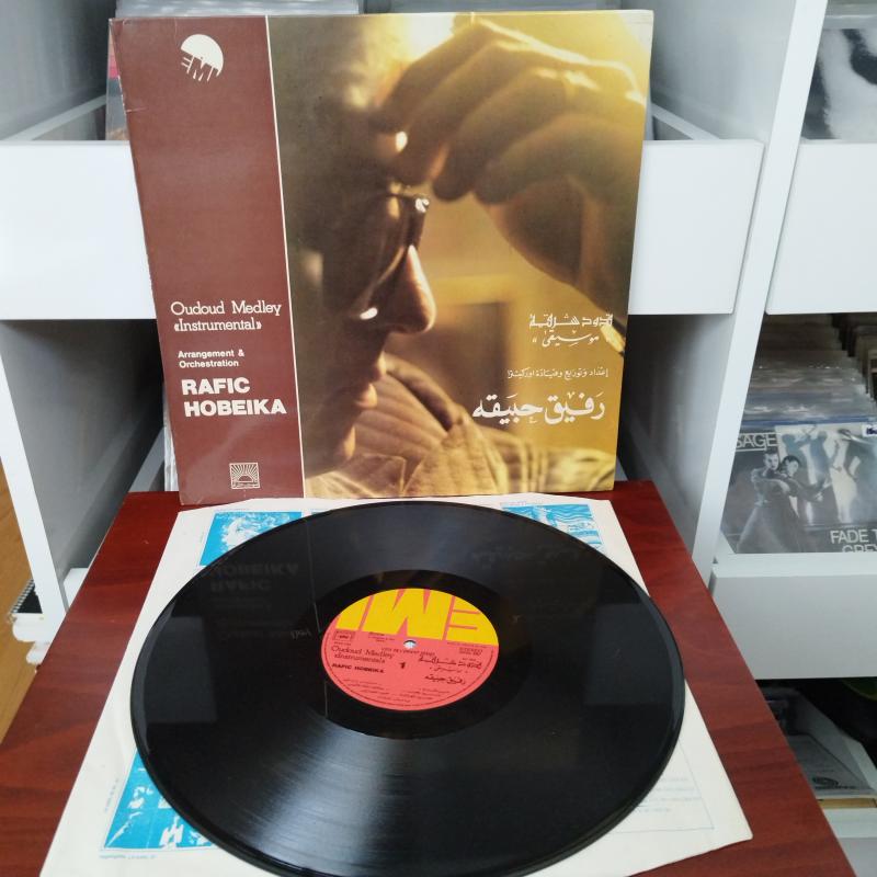 Rafic Hobeika – Oudoud Medley ’’Instrumental’’ - 1978 Lübnan Dönem Basım Albüm - 33 lük LP Plak