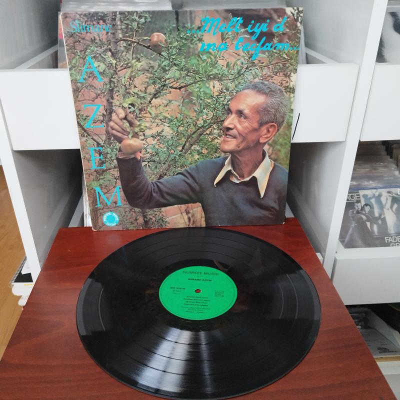 Slimane Azem – ...Melt Iyi d Ma Tecfam... - 1979 Fransa Dönem Basım Albüm - 33 lük LP Plak