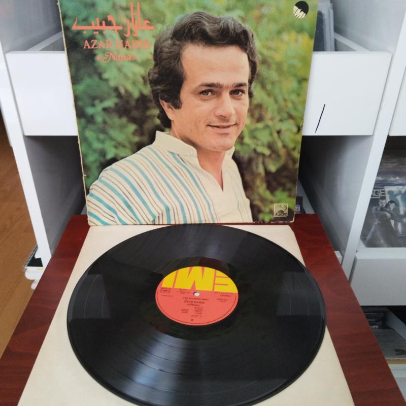 Azar Habib – Nana - 1979 Yunanistan Dönem Basım Albüm - 33 lük LP Plak