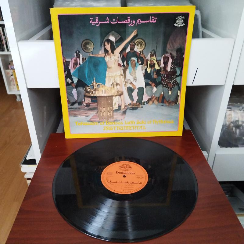 Takassim Et Danses Luth Solo Et Rhythmes - 1973 Lübnan Dönem Basım Albüm - 33 lük LP Plak