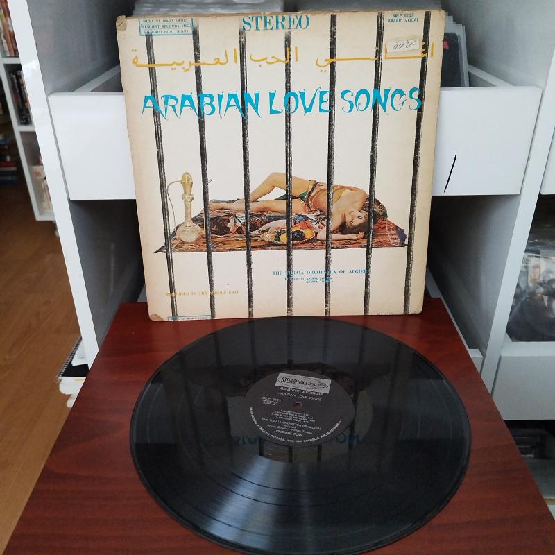 The Toraia Orchestra Of Algiers – Arabian Love Songs - Amerika Dönem Basım Albüm - 33 lük LP Plak