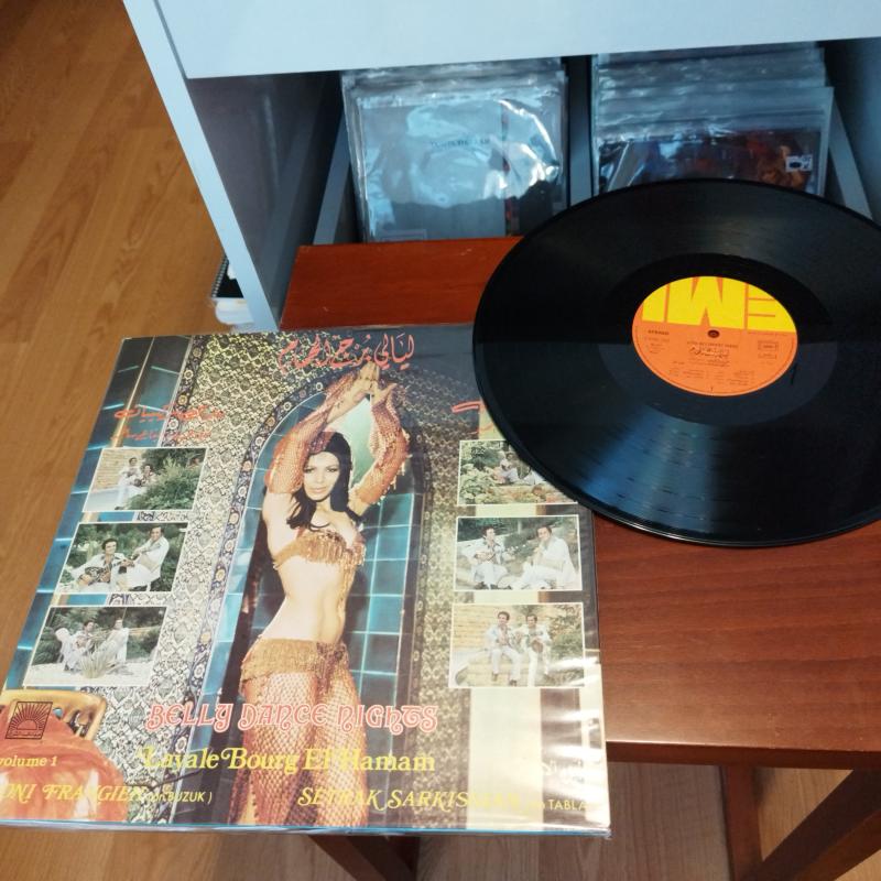 Toni Frangieh & Setrak Sarkissian – Layale Bourg El Hamam - 1977 Lübnan Basım 33 lük LP Plak