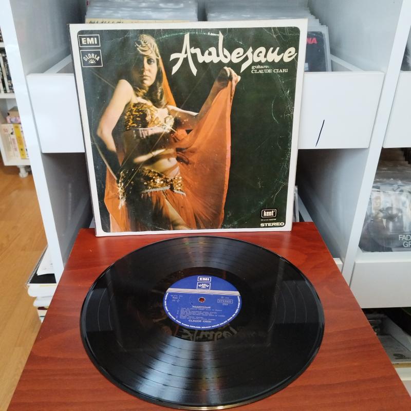 Claude Ciari – Arabesque - 1974 Türkiye Dönem Basım Albüm - 33 lük LP Plak
