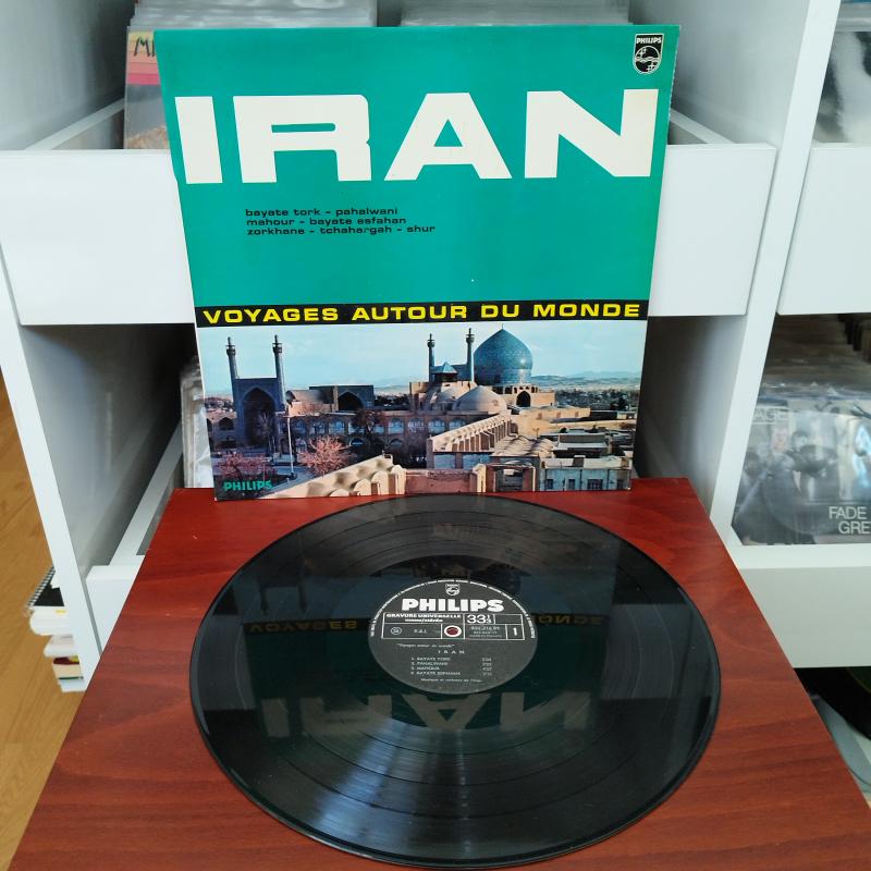 Iran - Fransa Dönem Basım Albüm - 33 lük LP Plak