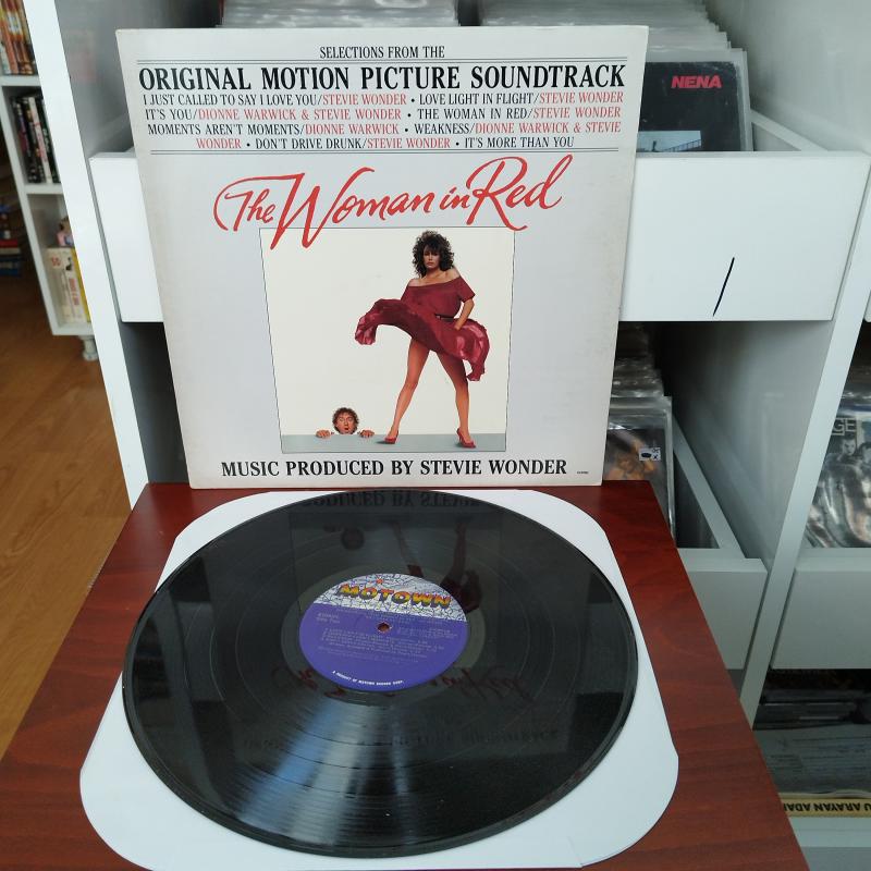 Stevie Wonder – The Woman In Red - Soundtrack - 1984 Amerika Dönem Basım Albüm - 33 lük LP Plak