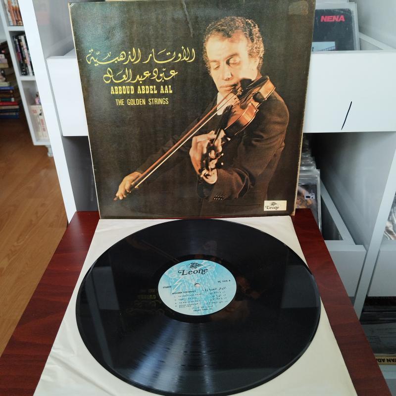 Aboud Abdel Al – The Golden Strings - Türkiye Dönem Basım Albüm - 33 lük LP Plak
