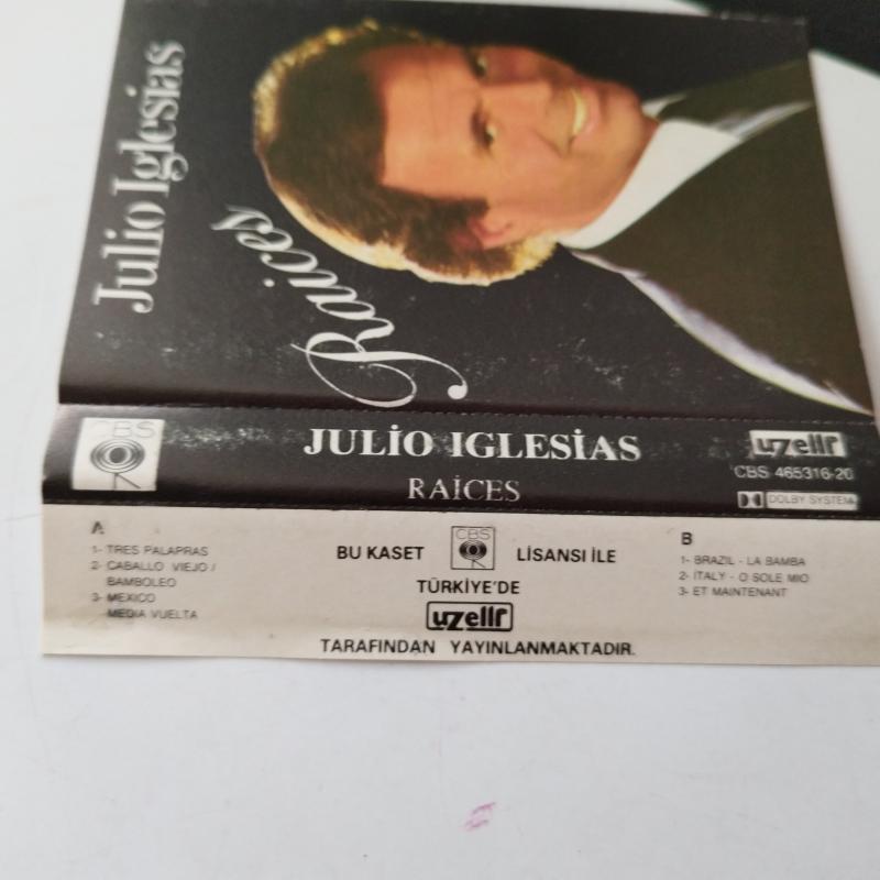 Julio Iglesias – Raices  - 1989 Türkiye Basım 2. El Kaset