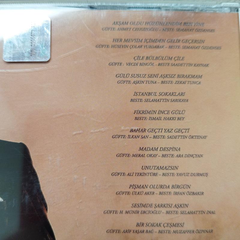 Metin Şentürk ile Türk Sanat Müziği - Türkiye Basım - 2. El CD  Albüm