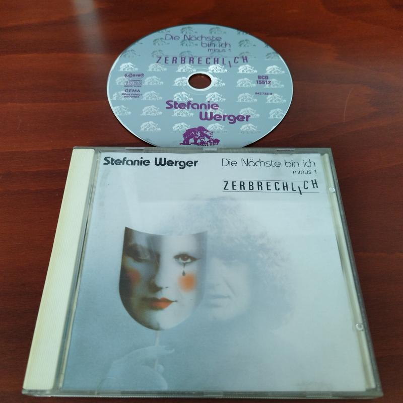 Stefanie Werger – Die Nächste Bin Ich - 1987 Almanya Basım - 2. El CD Albüm