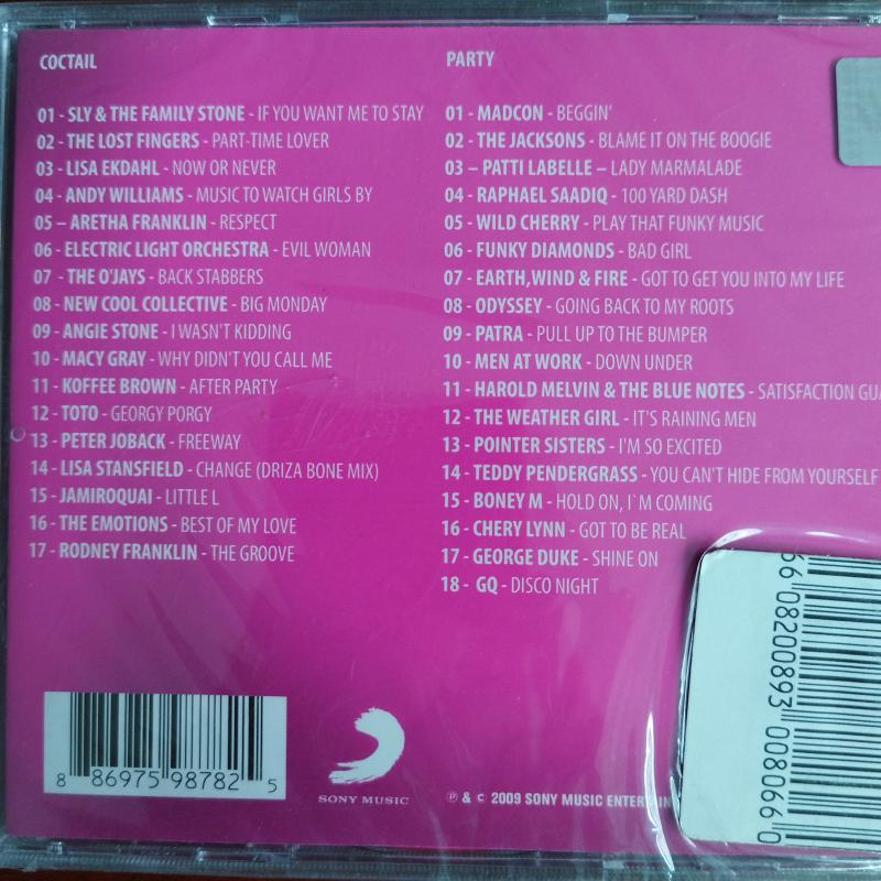 Home Party / Madcon - The Jaksons - Boney M.-Aretha Franklin -  CD  Albüm - Açılmamış ambalajlı