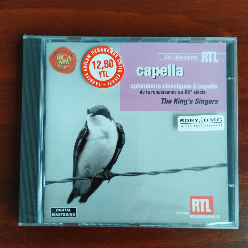 Capella – splendeurs classiques a capella - 2003 Avrupa Basım -   CD  Albüm-Açılmamış ambalajlıdır