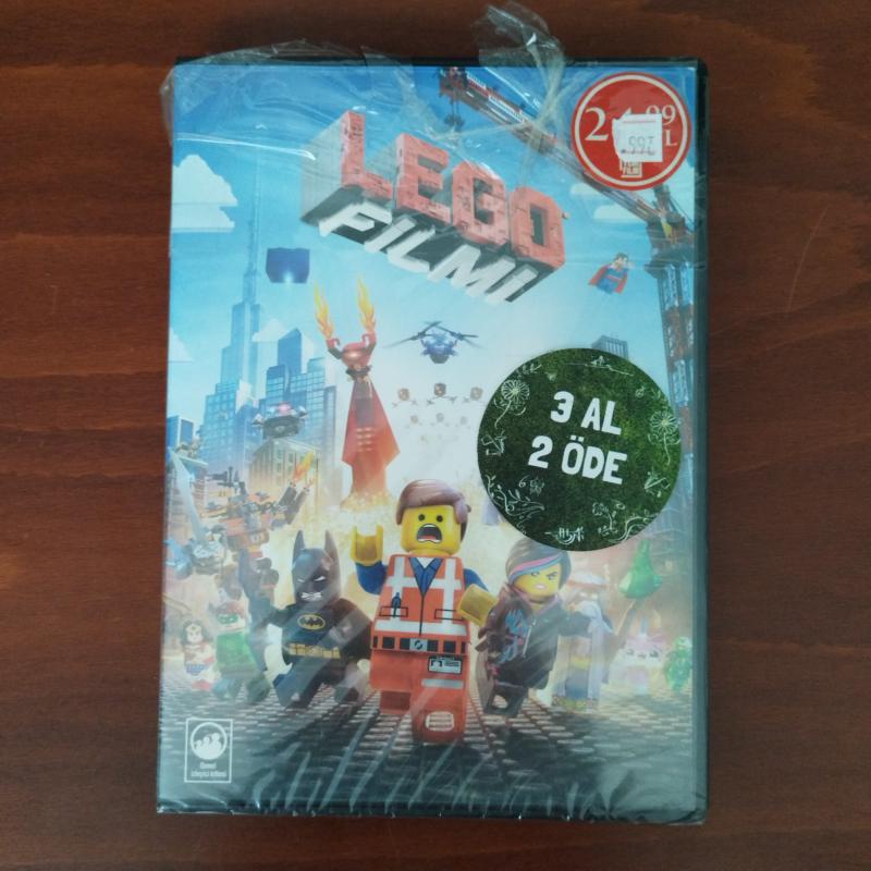 Lego Filmi - Animasyon DVD Film -Açılmamış Ambalajlı